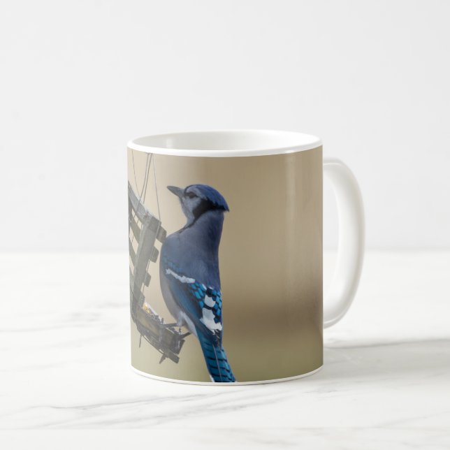 Taza De Café Swinging Blue Jay Coffee Mug (Anverso derecho)