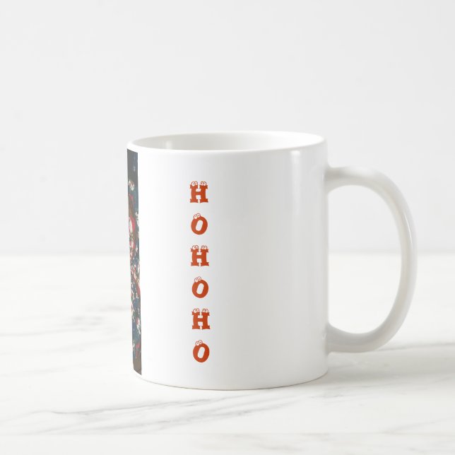 Taza De Café Swirling Santa Magic: Ideas de jardineras de vacac (Derecha)