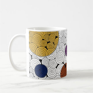 Taza De Café Swirls