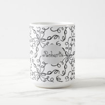 Swirls en blanco y negro