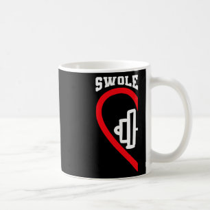 Taza De Café Swole Mates Cute Workout Parejas Correspondientes