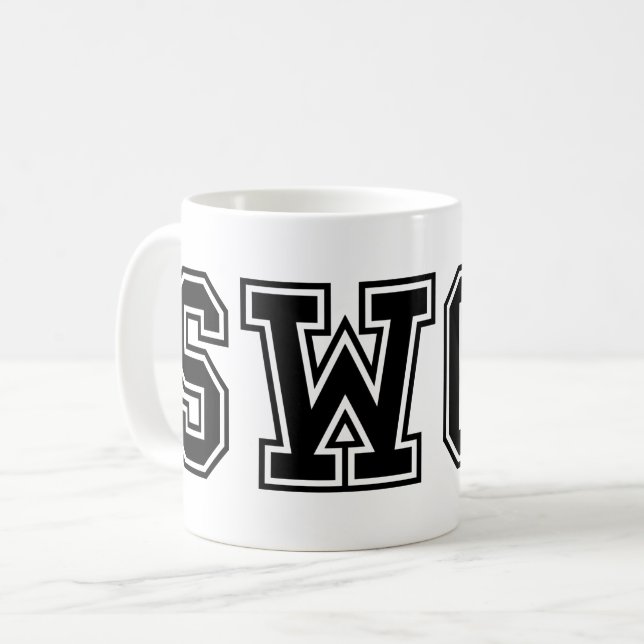 TAZA DE CAFÉ SWOT (Anverso izquierdo)