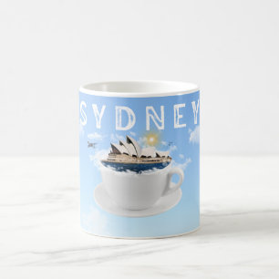 Taza De Café Sydney en un Teacup - Ópera de diseño