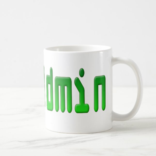 Taza De Café SysAdmin (Derecha)