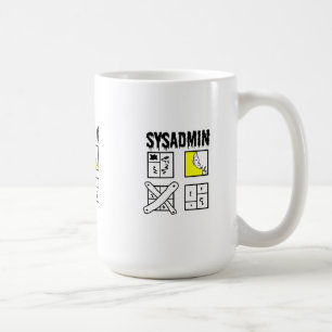 Taza De Café Sysadmin - Administrador del sistema