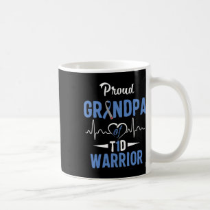 Taza De Café T1d Abuelo Orgulloso Diabetes Conciencia Tipo 1 In