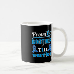 Taza De Café T1d Hermano Orgulloso Diabetes Sensibilización sob