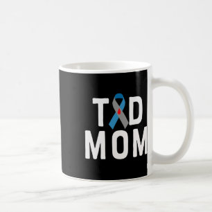 Taza De Café T1d Mamá Tipo 1 Sensibilización sobre la diabetes 