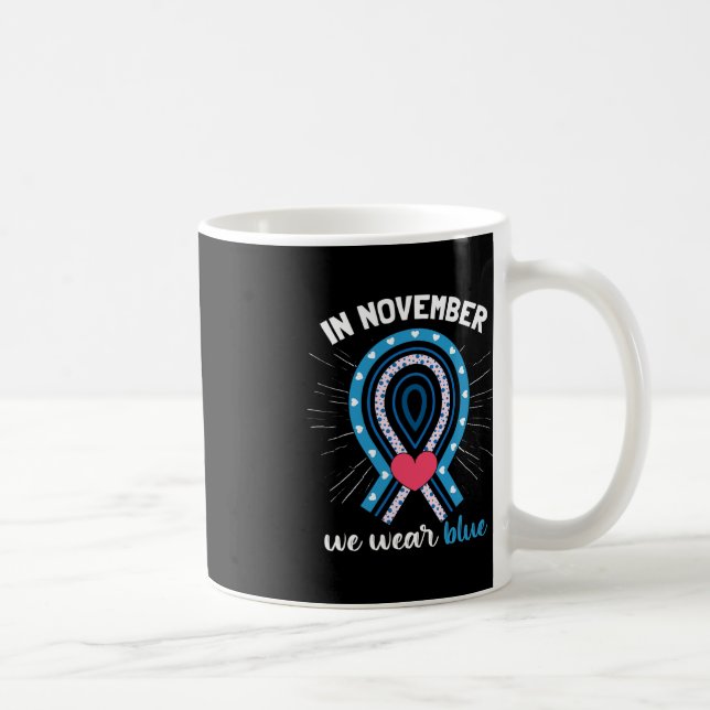Taza De Café T1D Sensibilización sobre la diabetes Día T1 (Derecha)