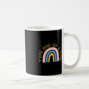 Taza De Café T1D Tipo uno de una especie de diabetes conciencia