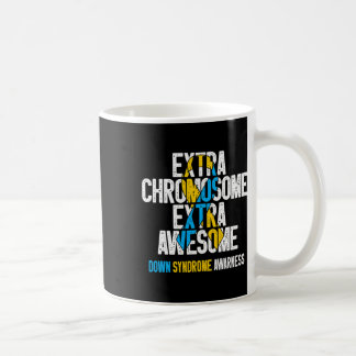 Taza De Café T21 Cromosoma Extra Extra Impresionante Síndrome d