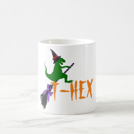Taza De Café T-hex T-rex divertido y espeluznante diseño de hal