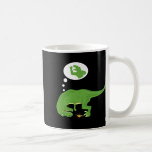 Taza De Café T-rex divertido, lámpara de genio, brazos cortos, 