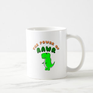 Taza De Café T-Rex El Poder De RAWR