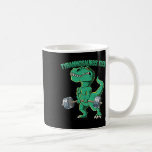 Taza De Café T-rex Gym Bodybuilding Tyrannosaurus Flex