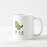 Taza De Café T-Rex tea mug<br><div class="desc">Cortesía de la taza de té T-Rex para la temporada fría. :)</div>