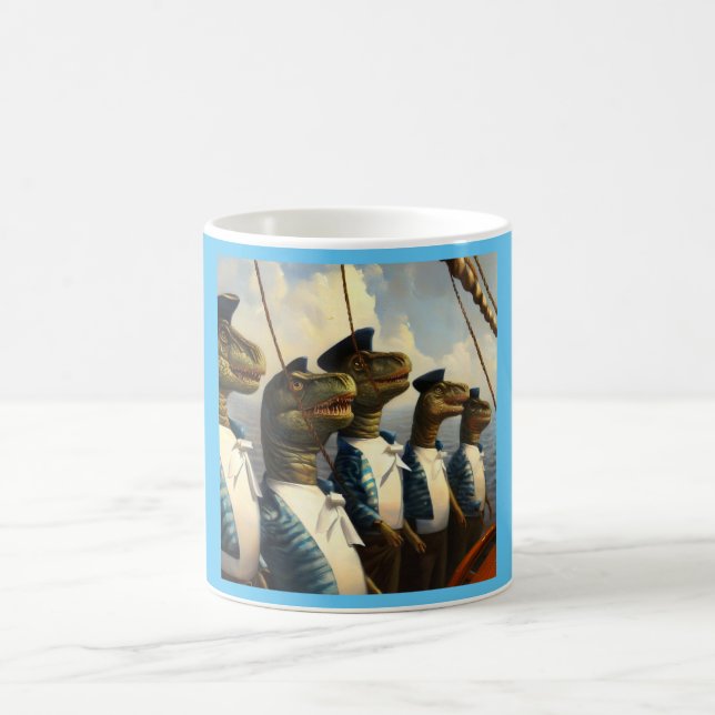 Taza De Café T Rexs Sailors (Centro)