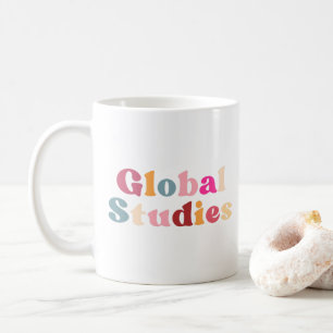 Taza De Café T-Shirt, estudios retro-globales