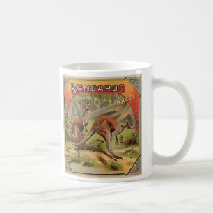 Taza De Café Tabaco canguro 1900