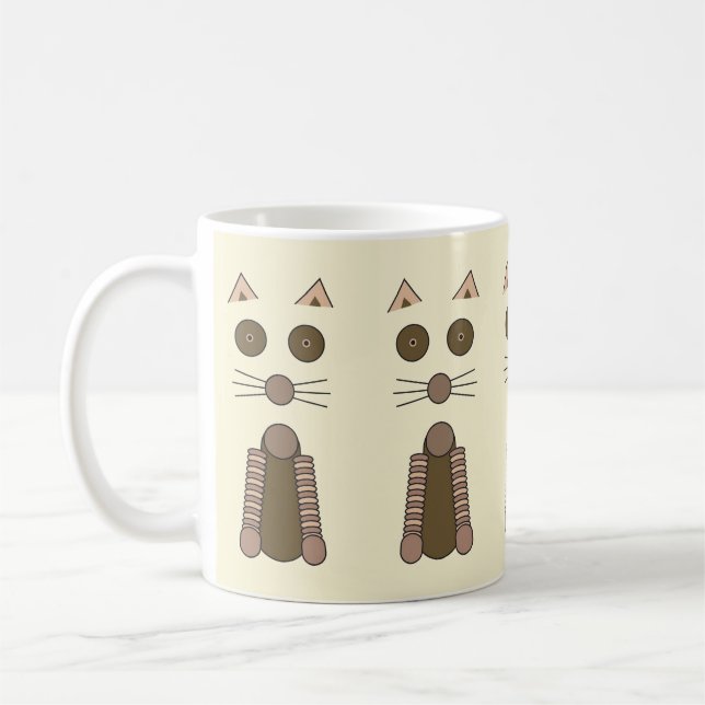 Taza De Café Tabby CAT (Izquierda)
