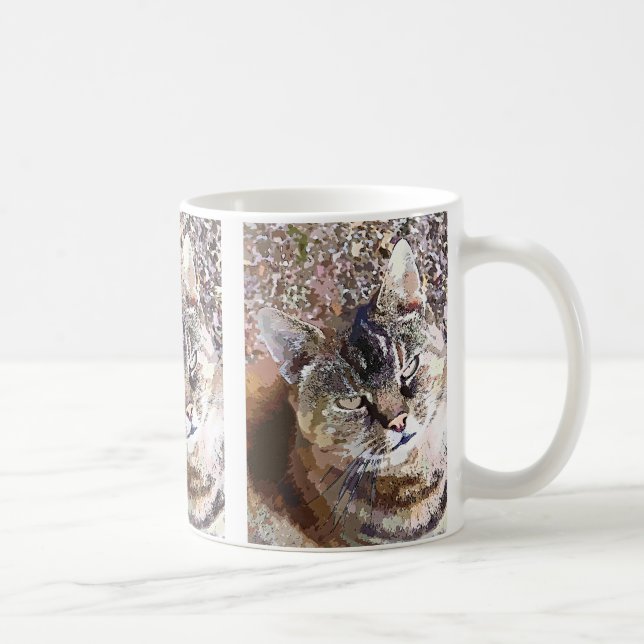 TAZA DE CAFÉ TABBY CAT (Derecha)