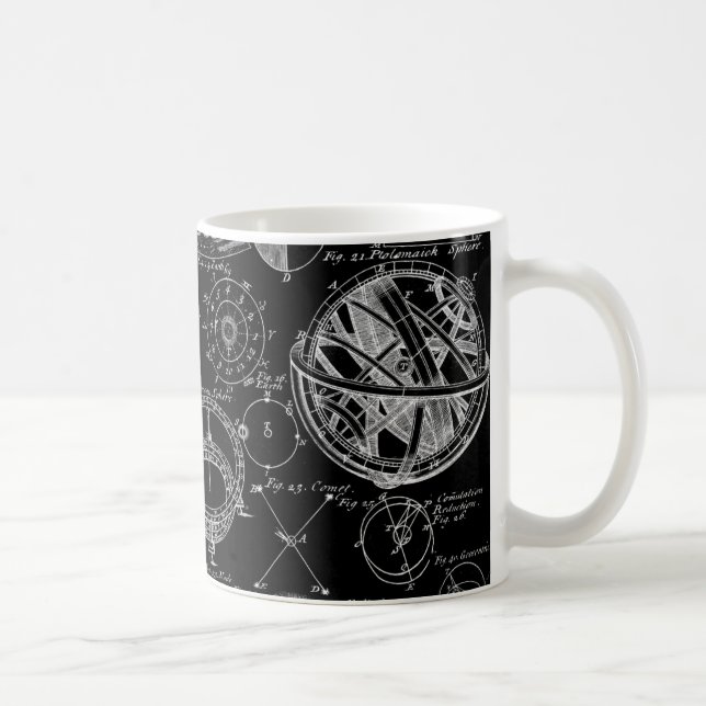 Taza De Café Tabla de astronomía (Derecha)