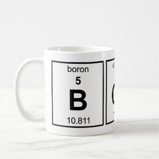Taza De Café Tabla periódica de Boss