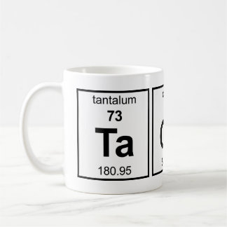 Taza De Café Tabla periódica de los TaCoS