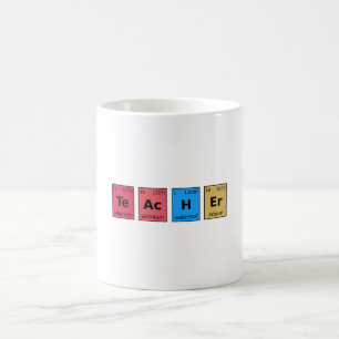 Taza De Café Tabla Periódica de Profesor
