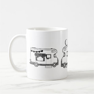 Taza De Café Tabla Thunder_Cove de la Caravana de Camino RV