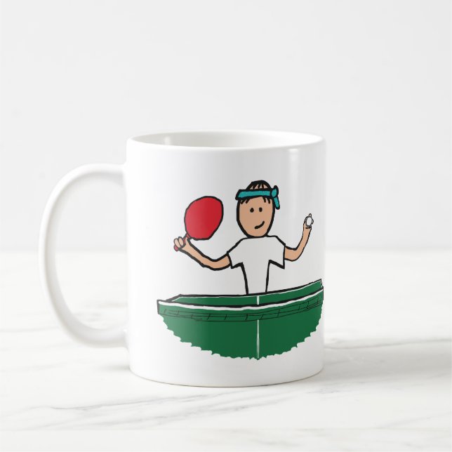 Taza De Café Table Tennis (Izquierda)