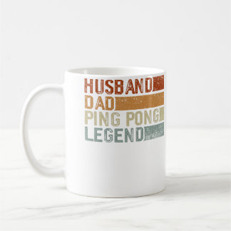 Taza De Café Table Tennis Player Husband Dad Father Ping Pong P