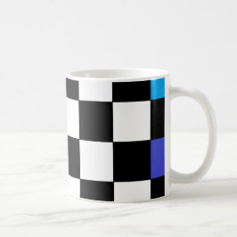 Taza De Café Tablero de damas CricketDiane del arco iris