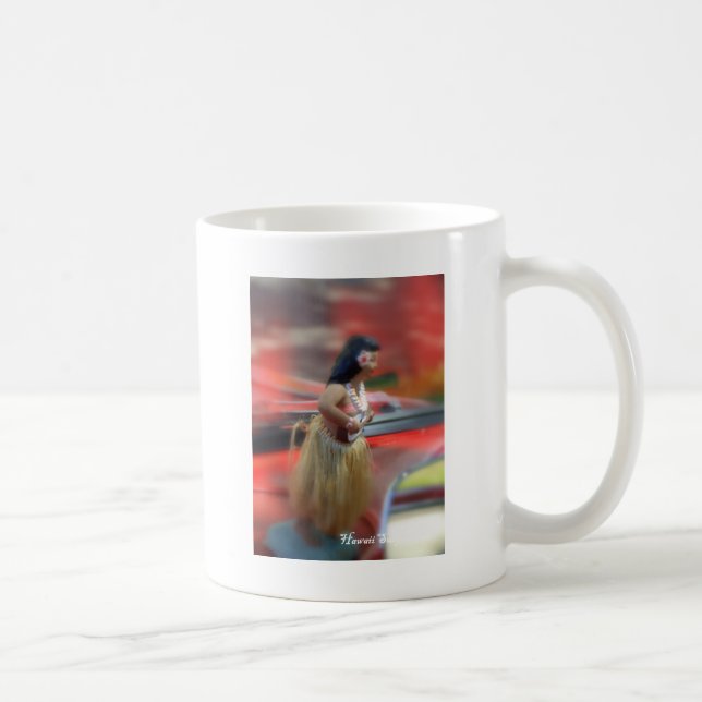 Taza De Café Tablero Hula de la rociada (Derecha)