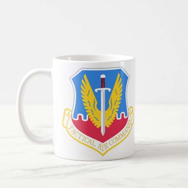 Taza De Café TAC de USAF Tactical Air Command Coffee Mug (Izquierda)
