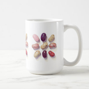 Taza De Café TAC TIC TOE JELLY BEANS Tall White Mug