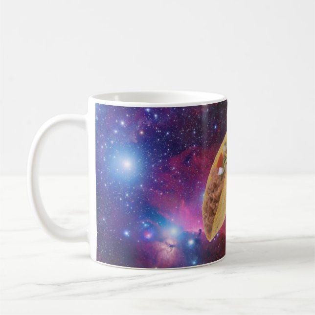 Taza De Café Taco del espacio (Izquierda)