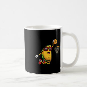 Taza De Café Taco jugando al sketll Mexicano Cinco De Mayo Niño