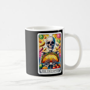 Taza De Café Taco Lover Tarot Card Taco Martes Cinco De Mamáes