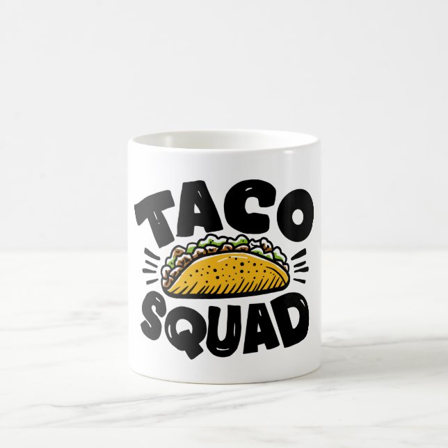 Taza De Café Taco Squad (Centro)