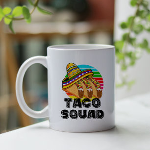 Taza De Café Taco Squad, Cinco de Mayo