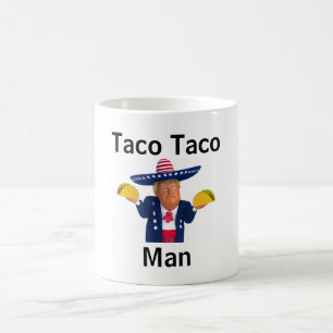 Taza De Café Taco Taco Man Coffee Mug