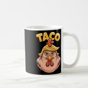 Taza De Café Taco Trump siempre elimina el humor político
