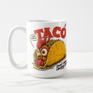 Taza De Café TACO Trump siempre reprime la política divertida