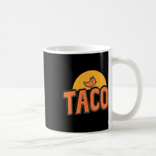 Taza De Café Taco - Trump Siempre se Echa para Atrás Divertido