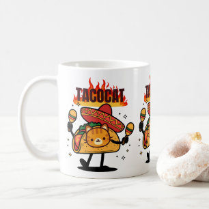 Taza De Café Tacocat deletreado al revés es Tacocat