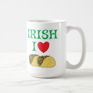 Taza De Café Tacos del amor del irlandés I