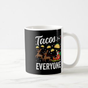 Taza De Café Tacos Para Todos Los Navidades Taco Funny Xmas San