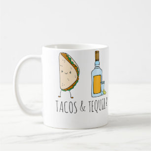 Taza De Café Tacos Tequila