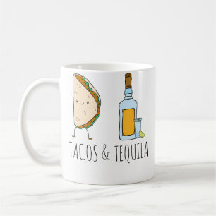Taza De Café Tacos Tequila